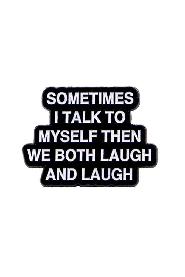 2 Quotes Series Enamel Pin Funny Sayings Brooch For Coat Women's Brooches Fashion Lapel Badges Jewel