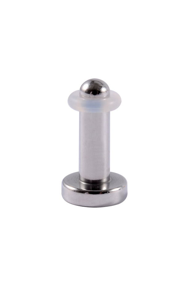 Silver 1PC 3.5MM 1/19pcs 316L Surgical Steel Mirror Face Ear Plugs Ear Gauge with O-Ring Strenghted