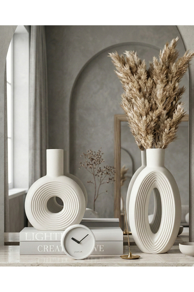 Geometric Shaped Scandinavian Bohemian Vase