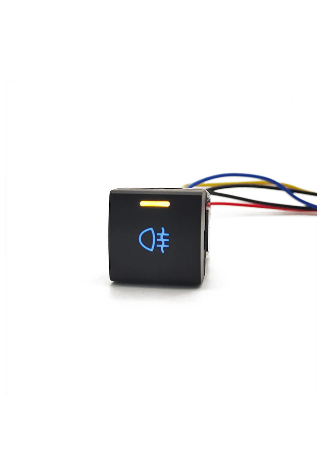 Rear fog light 1Pc Car LED Fog Light Bar Camera View Garage Control Switch Power On Off Button For T