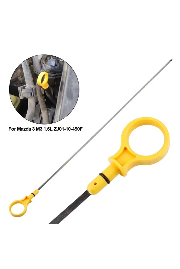 1pcs Car Engine Oil Dipstick For Mazda 3 M3 1.6L ZJ01-10-450F Auto Replacement Parts Oil Gauge Level