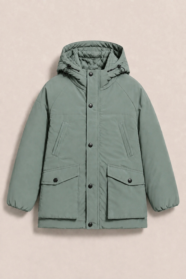 8-14 Years Old Night Rover Premium Boy's Coat-Khaki