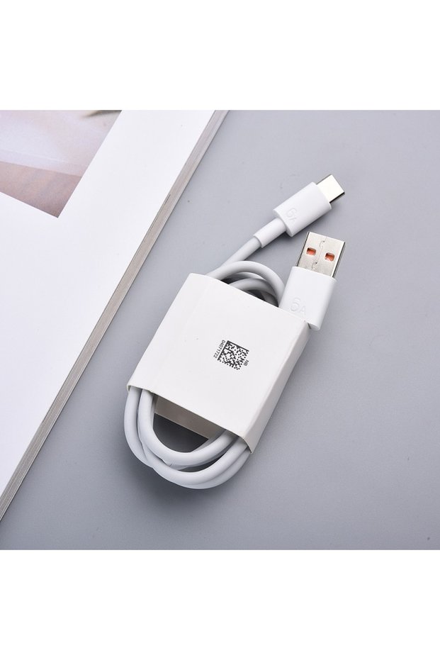 100CM White Honor 66W 100W 6A USB Type C Cable SuperCharge Fast Charing Data Cord for Honor 70 80 90