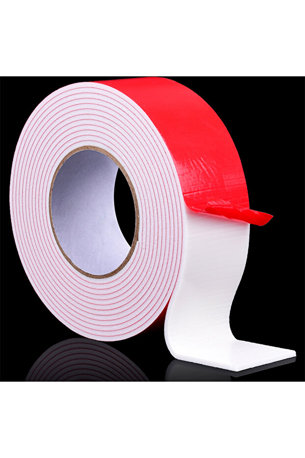 40mm 3mm 5m Super Strong Double Sided Adhesive Foam Tape, Mounting Fixing Pad Sticky Tape