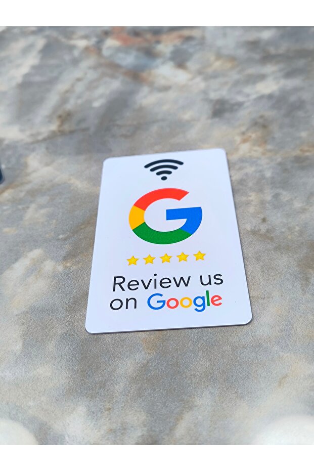 بطاقة مراجعة جوجل قابلة للبرمجة بتردد 13.56 ميجاهرتز من وايت-دي، محطة NFC للطاولة، شاشة عرض مراجعات جوجل NFC من بيندين