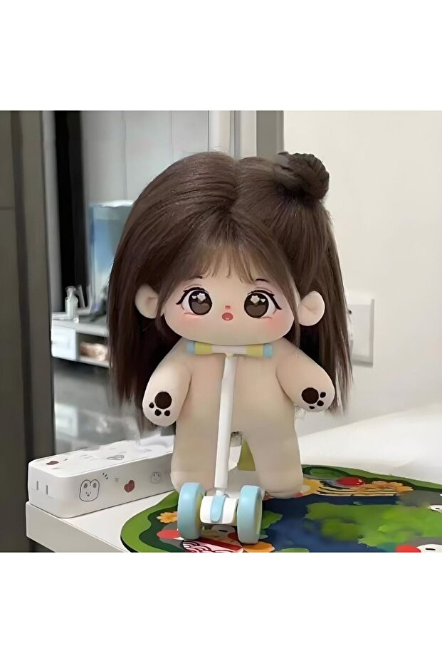 br-without skeleton 20cm Kawaii Big Eyes No Attribute Plush Cotton Doll Idol Stuffed Super Star Figu