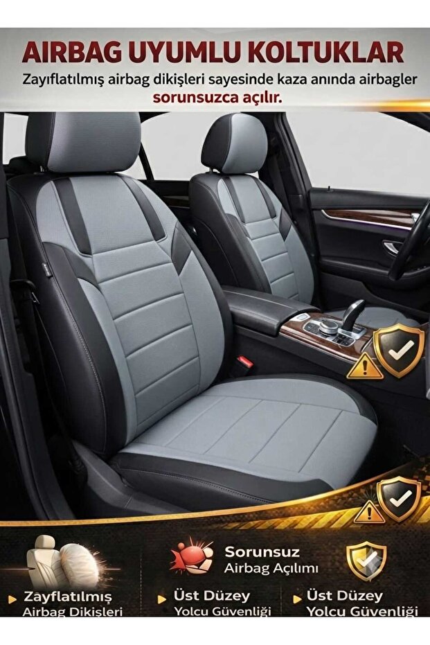 Monza Gray Series Lada Samara Seat Cover Full Set