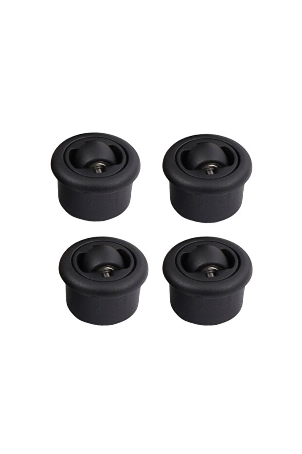4PCS 4 Pcs/Lot 360° Free Rotation Hidden Universal Wheel Universal Slotted Push-pull Table Furniture