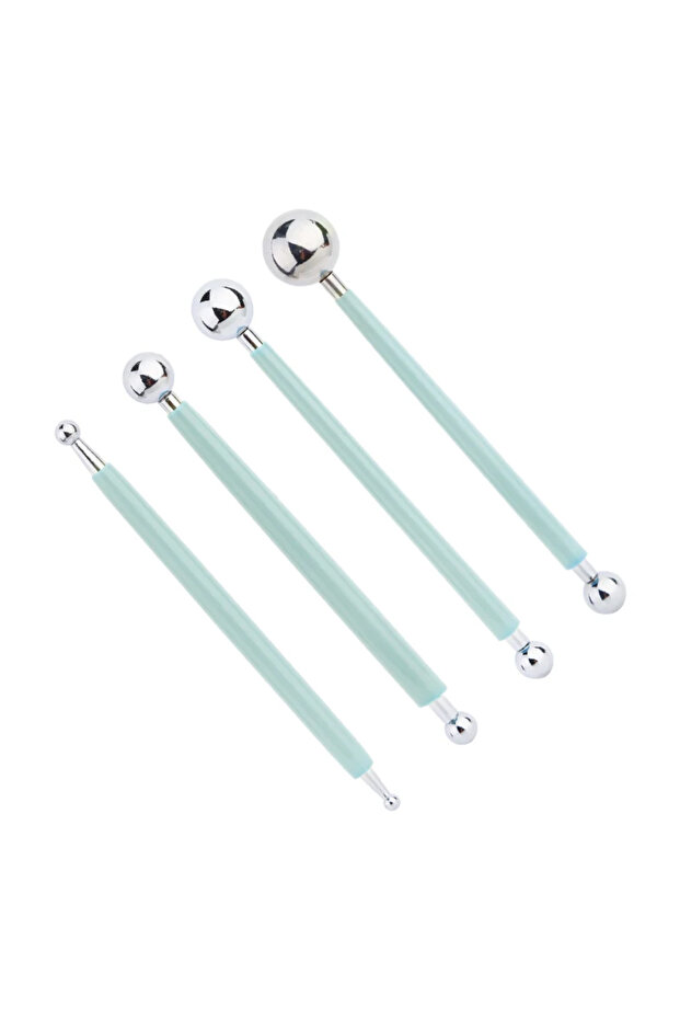 green For Embossing Pattern 4 Pcs Point Drill Creasing Pen With DIY Ball Styluses Tools Spiral Doubl