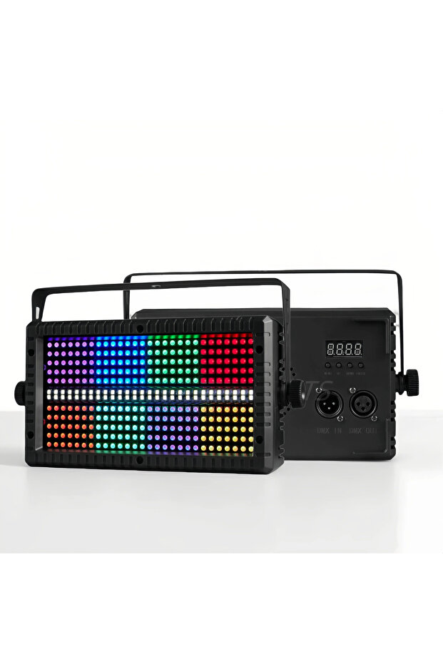 EU Plug LED 60W Strobe Light RGBW 4in1DJ DMX Stage Effects Light bar Family Party Disco