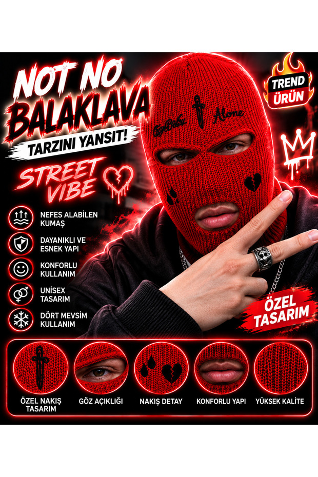 Purple Red and Pink Snow Mask (Balaclava) Unisexstreet Style & Youtuber Style Motor Enthusiasts
