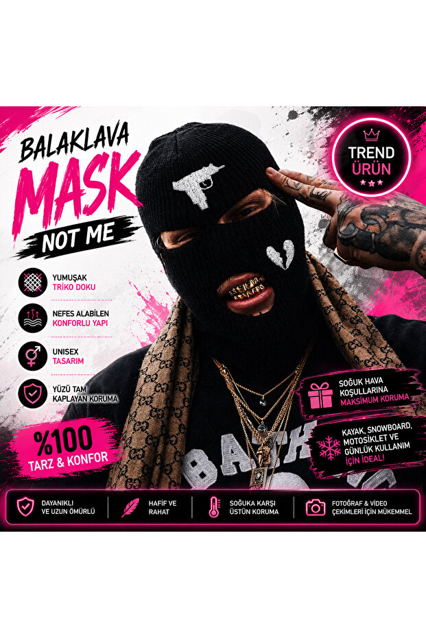 Uzi Balaklava Team Snow Mask Balaklava