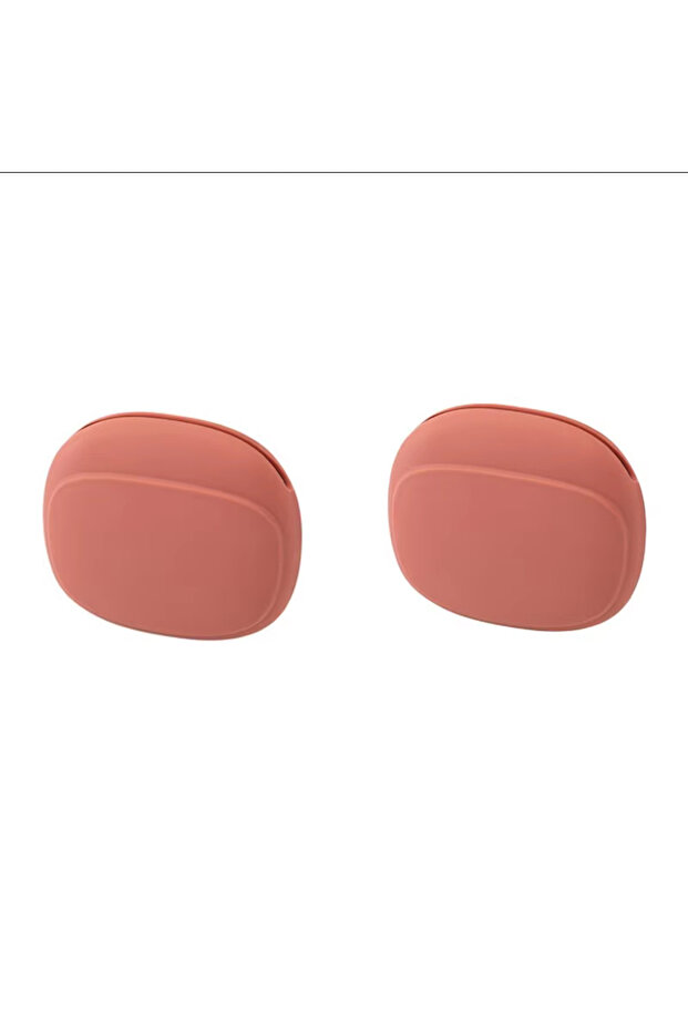 Pink 2pcs 1pcs Silicone Earphone Storage Bag, Data Cable Storage Bag, Charger And Earplug Storage Ba