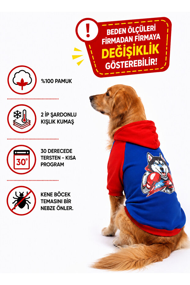 Large Breed Boxer Dog Outfit Dog Sweati (11-45kg)
