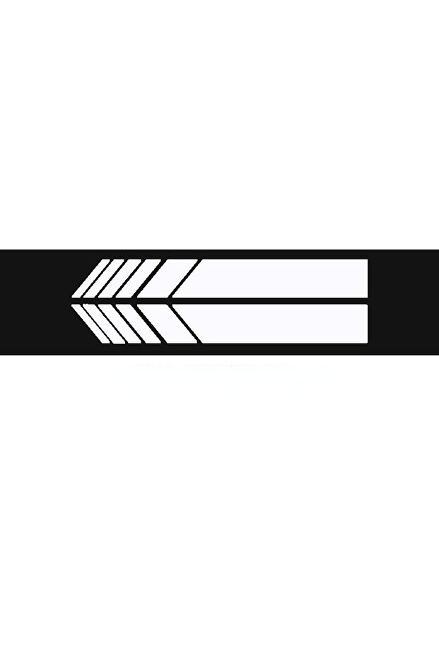 WHITE 2pcs Universal Auto Car Sticker Non Fading Fashion Color Stripe Body Kits Racing Strips Side R