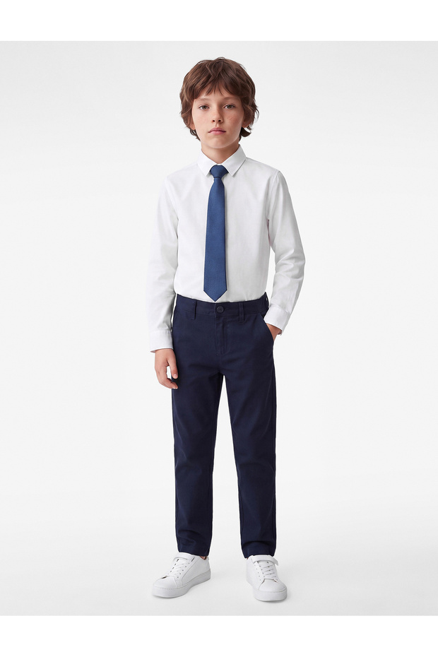 Basic Tie with Rubber Detail