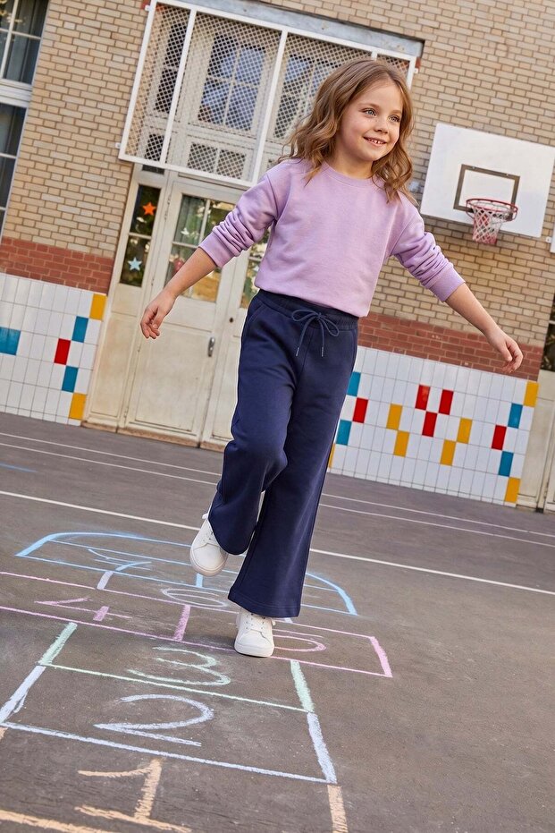 3 Thread Palazzo Girls' Sweatpants