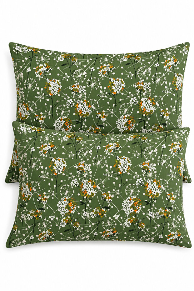 Pillowcases with Covers (2 Pieces) 50 X 70 cm Floral