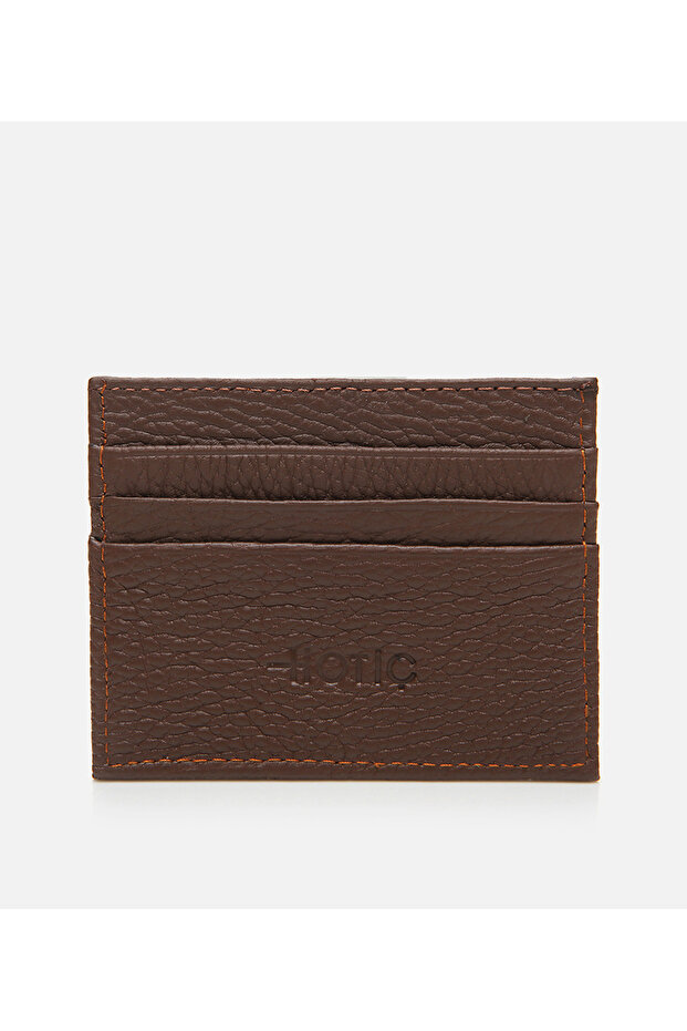 Genuine Leather Brown Men's Wallet