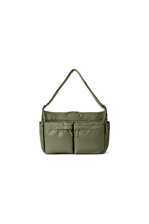 Multi Pocket Unisex Shoulder Bag 361-479577-57
