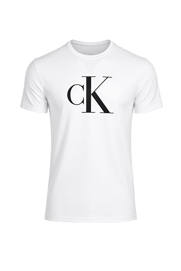 Men's T-Shirt Upf 40+ Cb5Hj501-Wht