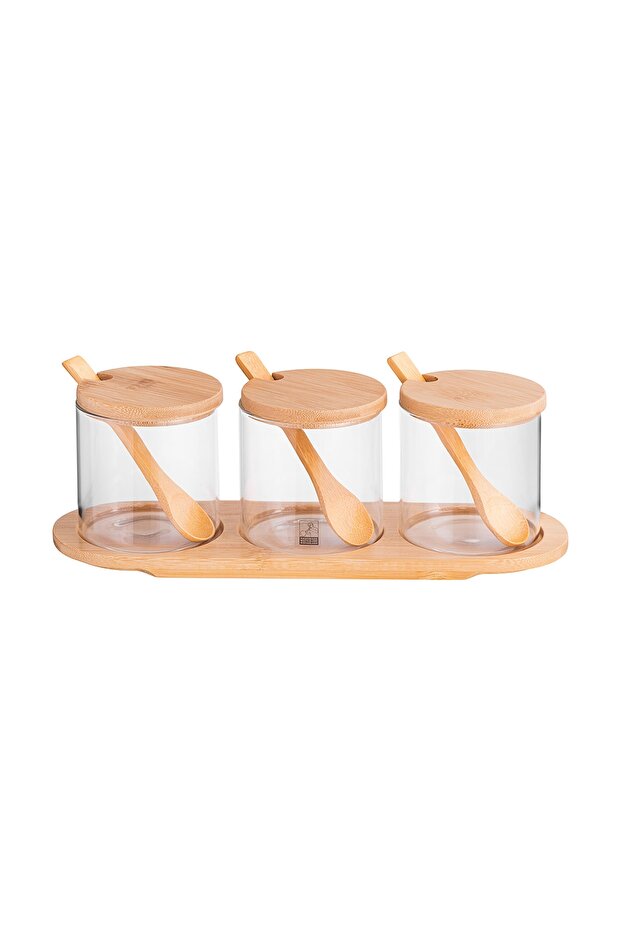 Lia 3-Piece Borosilicate Spice Set
