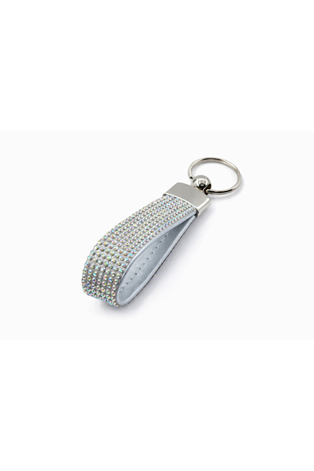 Stone Detailed Keychain Types