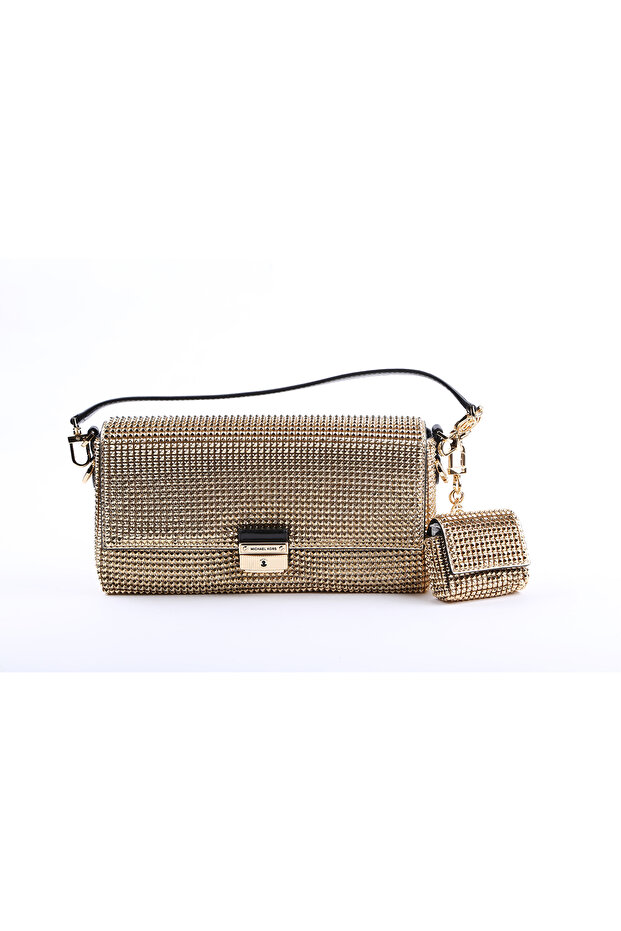 Women's Shoulder Bag 30H1G2Bl5U-Palegold