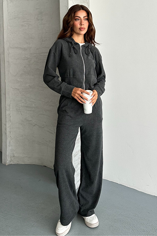 New Season Soft Textured Top and Bottom Set