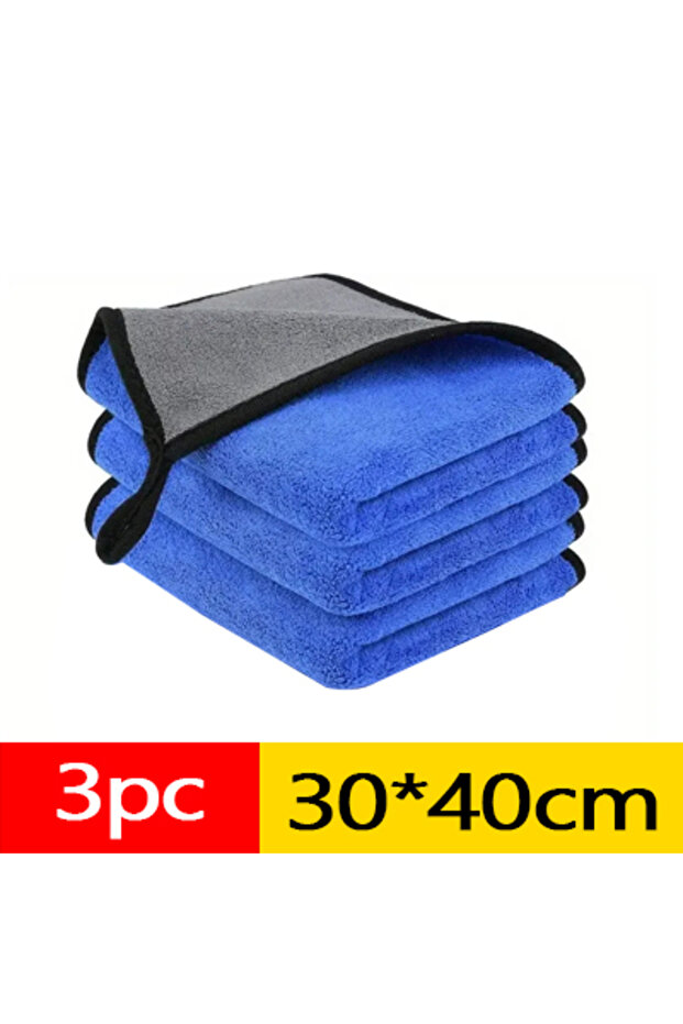 3 قطع 30x40، 1/3/6 قطع من مناشف غسيل السيارات المصنوعة من الألياف الدقيقة، ناعمة وسريعة الجفاف، لتنظيف النوافذ والمرايا، للاستخدام المنزلي