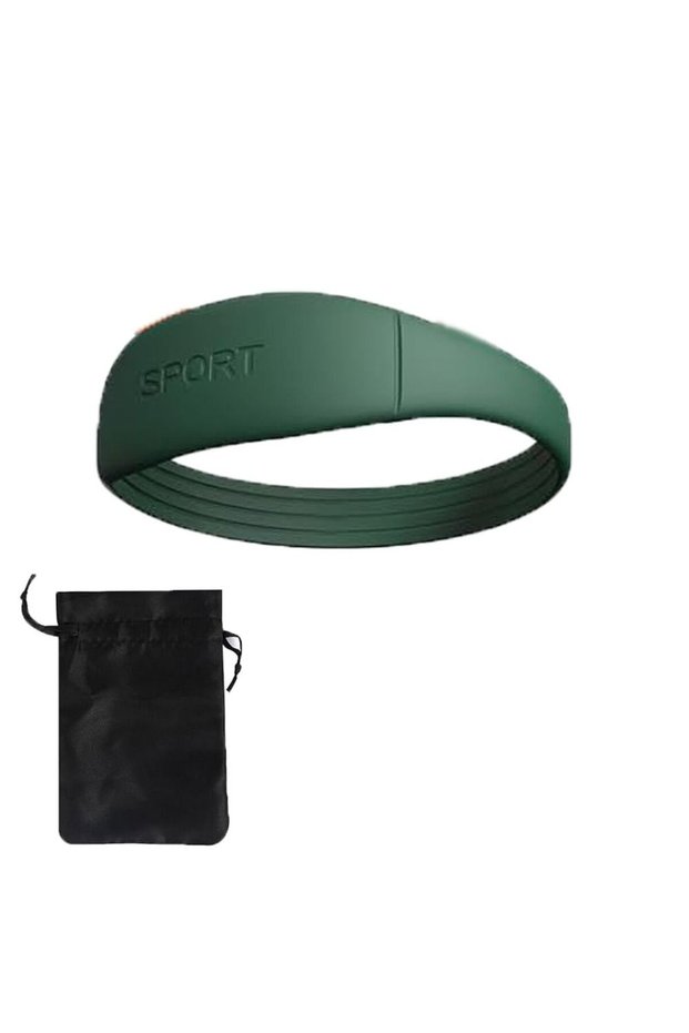 1pc Green Silicone Patella Tendon Knee Straps Knee Support Fixed Protection Patella Knee Strap Highl