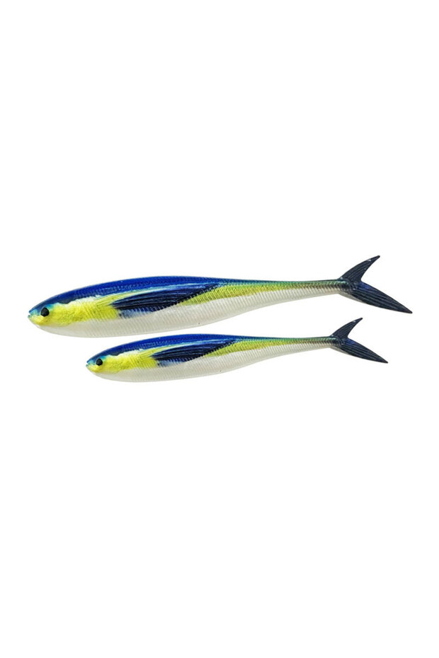 11g 12.5cm YELLOW New Fishing Lures 2Pcs 3D Biomimetic Mackerel Bait Artificial Wobbler for Trolling