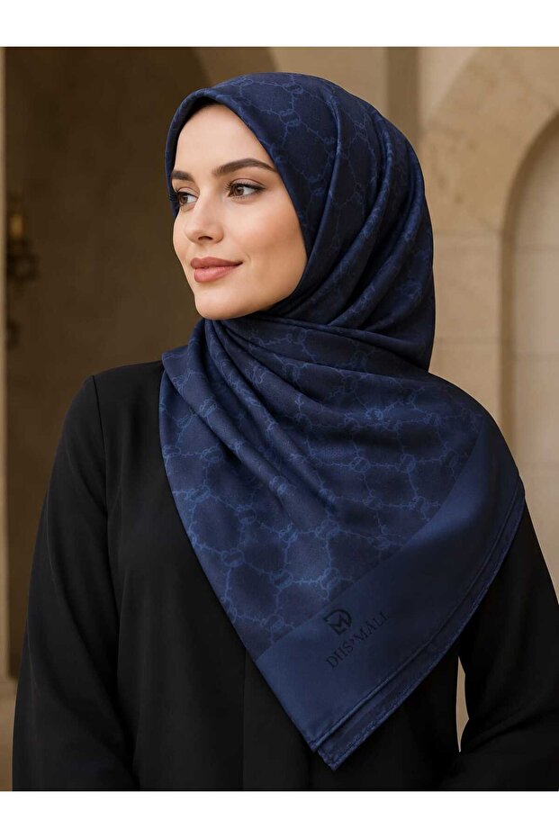 Women's Cocoon Patterned Shawl Cotton Soft Textured Hijab Shawl