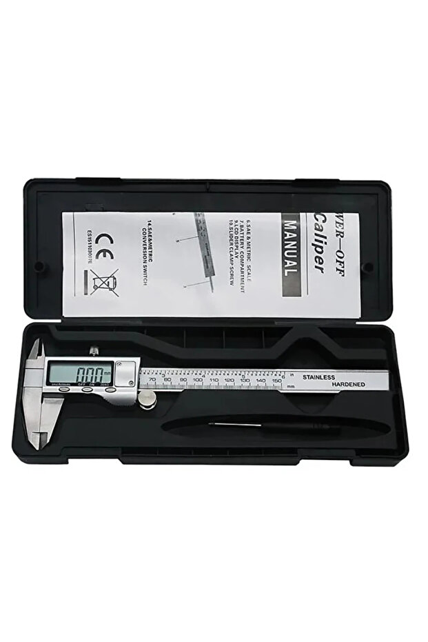 0-150mm Digital Vernier Caliper Stainless Steel Caliper 0-150MM 6 Inch 0.01mm Digital Display Electr