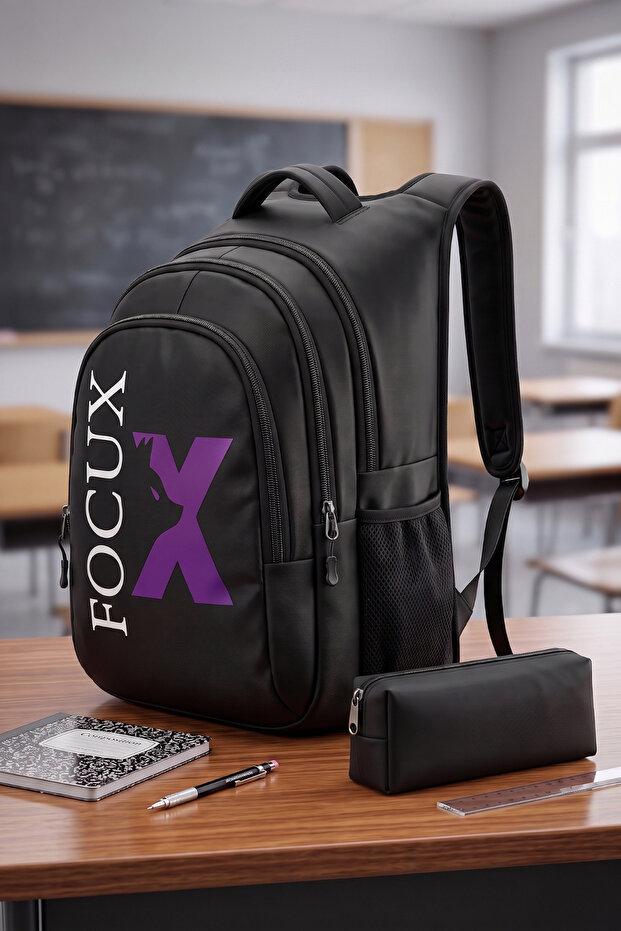 Nil-07 bat multi-compartment large volume non-sweating orthopedic back support high school middle school schoolbag