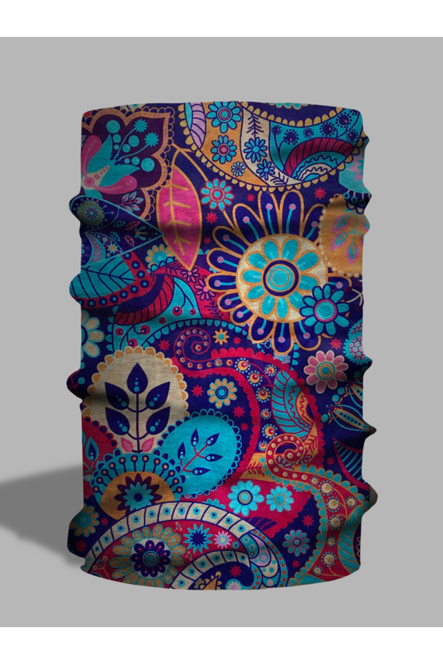 Colorful Ethnic Patterned Neck Collar - Baf
