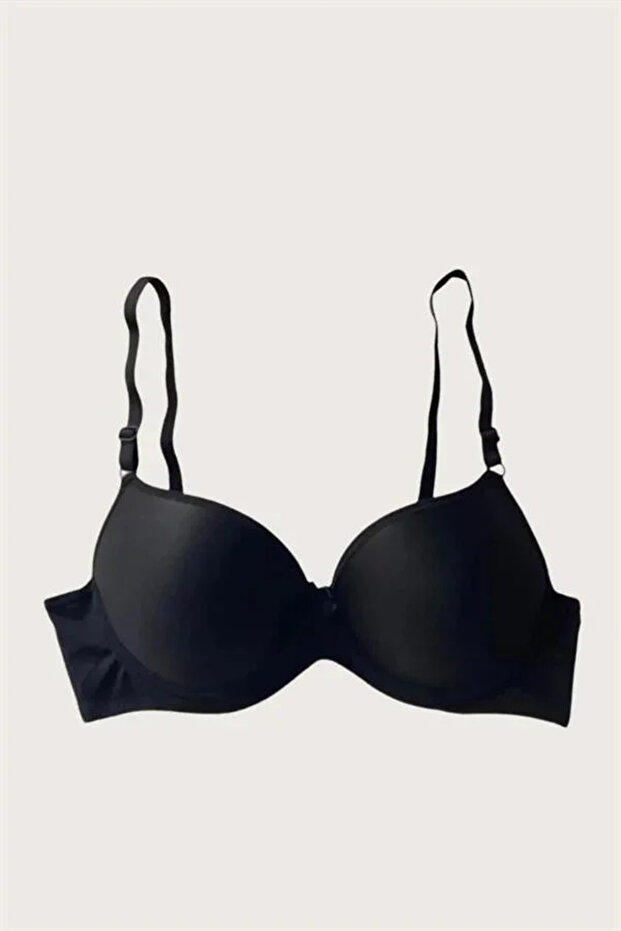 Micro Fabric Push up Padded Underwire Daily Single Support Bra