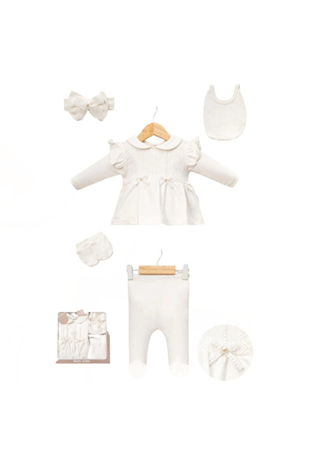 Scalloped Stone 5-Piece Boxed Hospital Release Pack