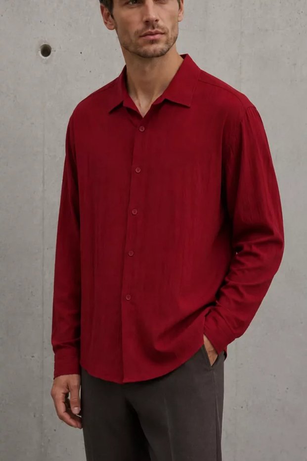 Men's Striped Patterned Shirt