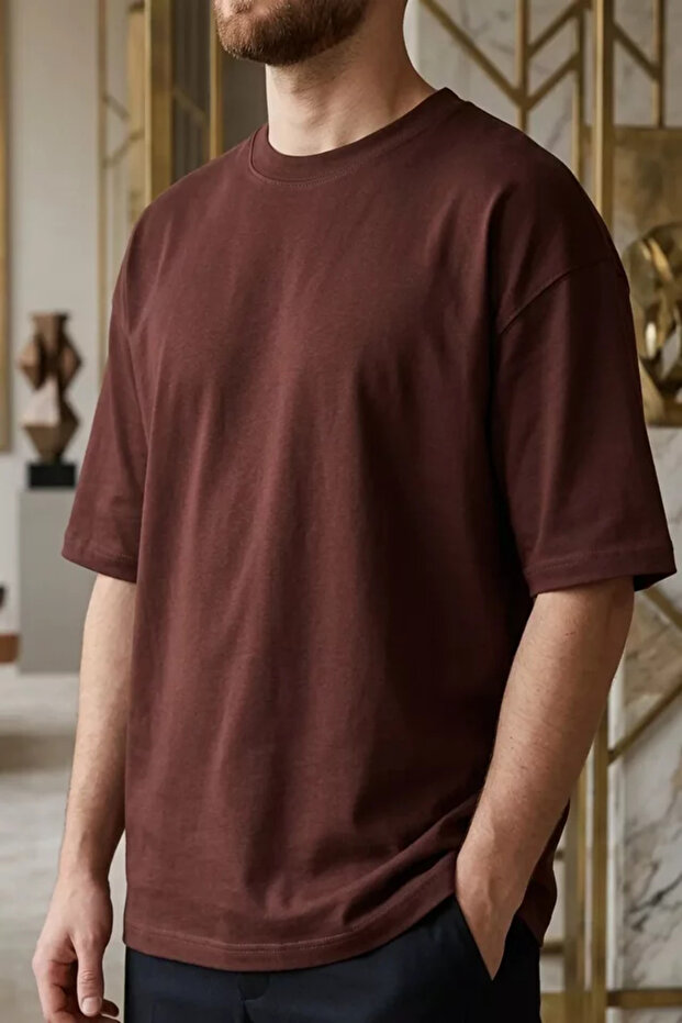 Men's crew neck basic t-shirt