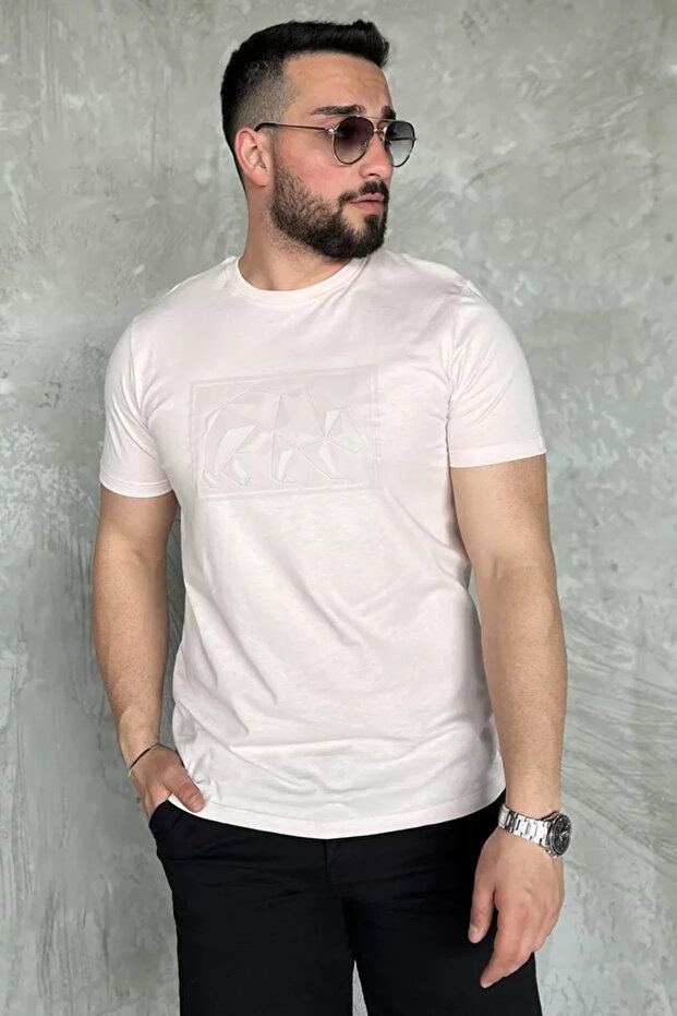 Men's Crew Neck Printed T-Shirt