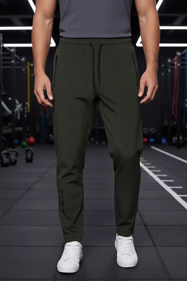 Men's Zippered Sweatpants