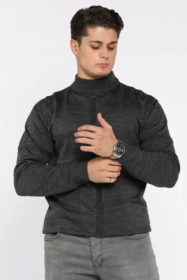 Men's Patterned Knitwear Sweater