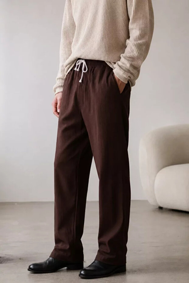 Men's Elastic Waist Pants