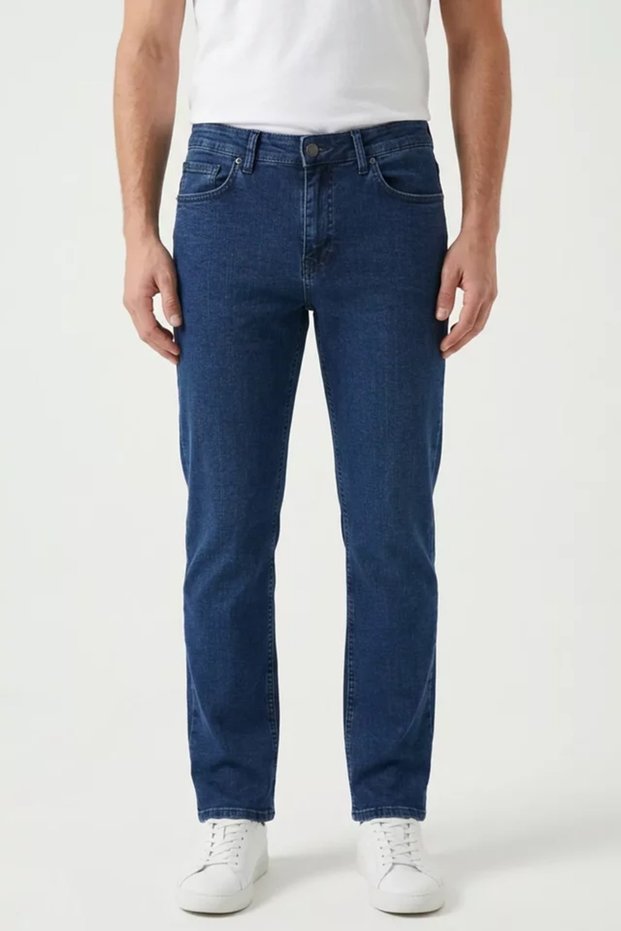 Men's Slim Fit Skinny Jeans Trousers