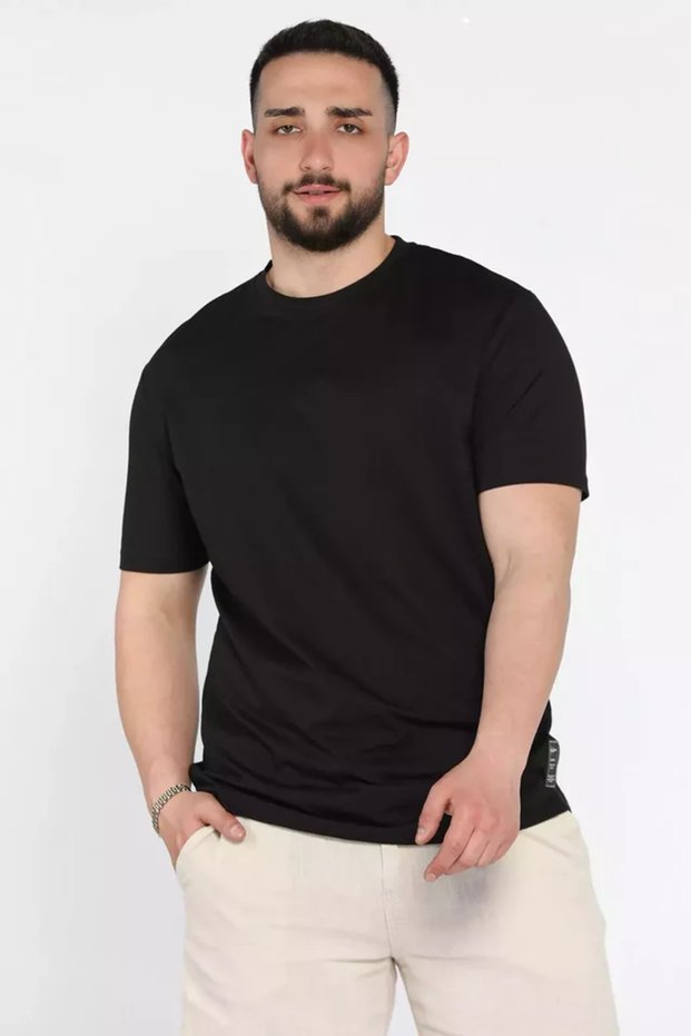 Crew Neck Basic Men's T-Shirt