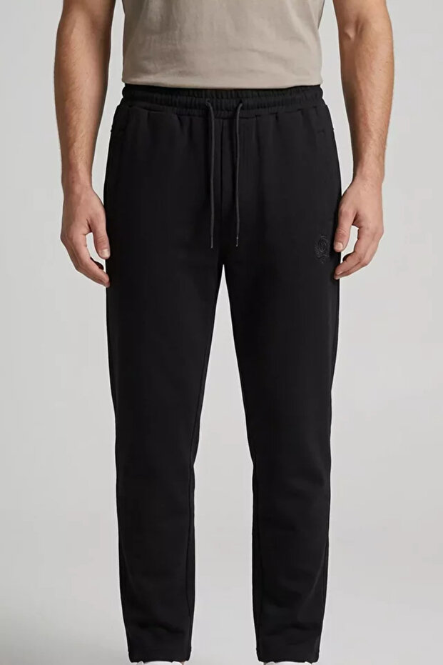 Men's Large Size Sweatpants with Elastic Waistband