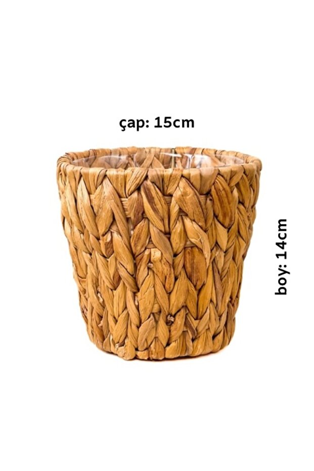 Straw Hasır Saksı