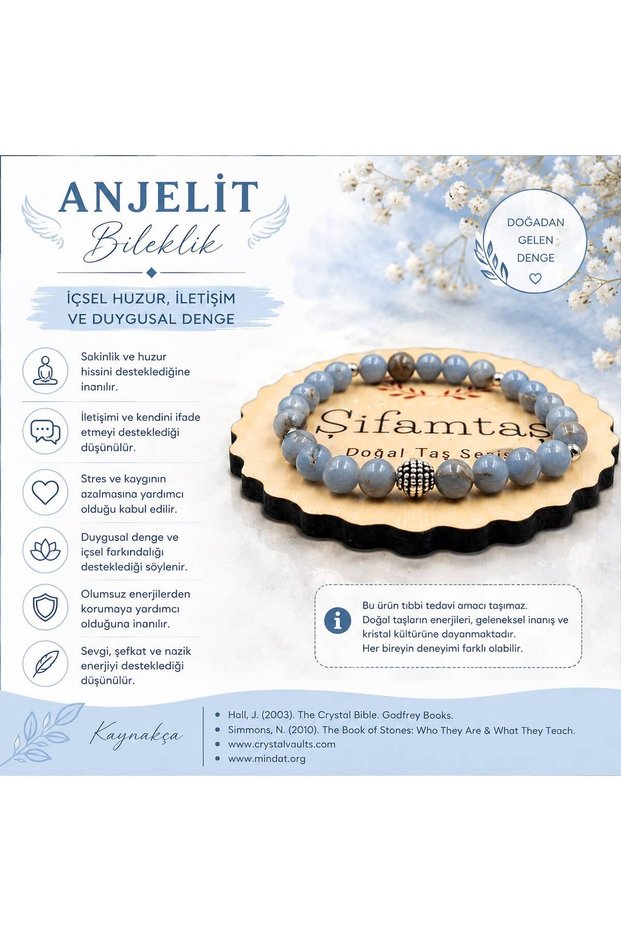 Anjelite Natural Stone Bracelet