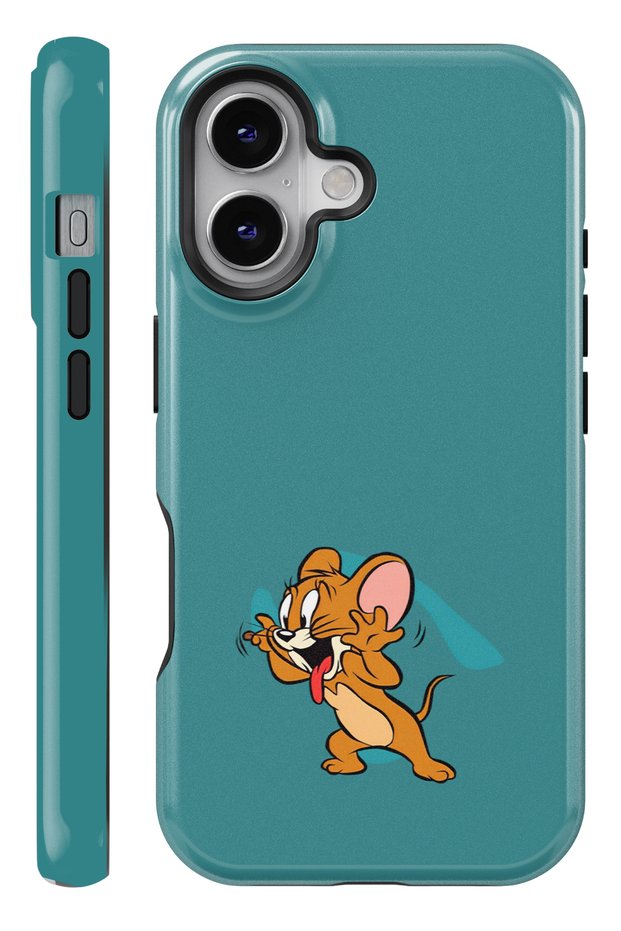 (Magsafe) iPhone 17 Jerry Double Layer Glossy Protect Phone Case